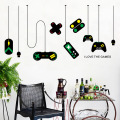 Cheap Removable Interior Decal Game Machine Wall Sticker